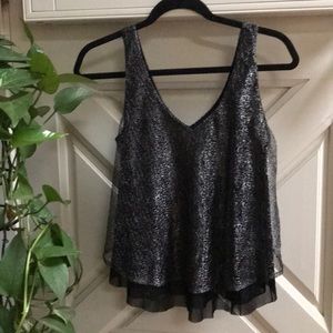Flowy crop top